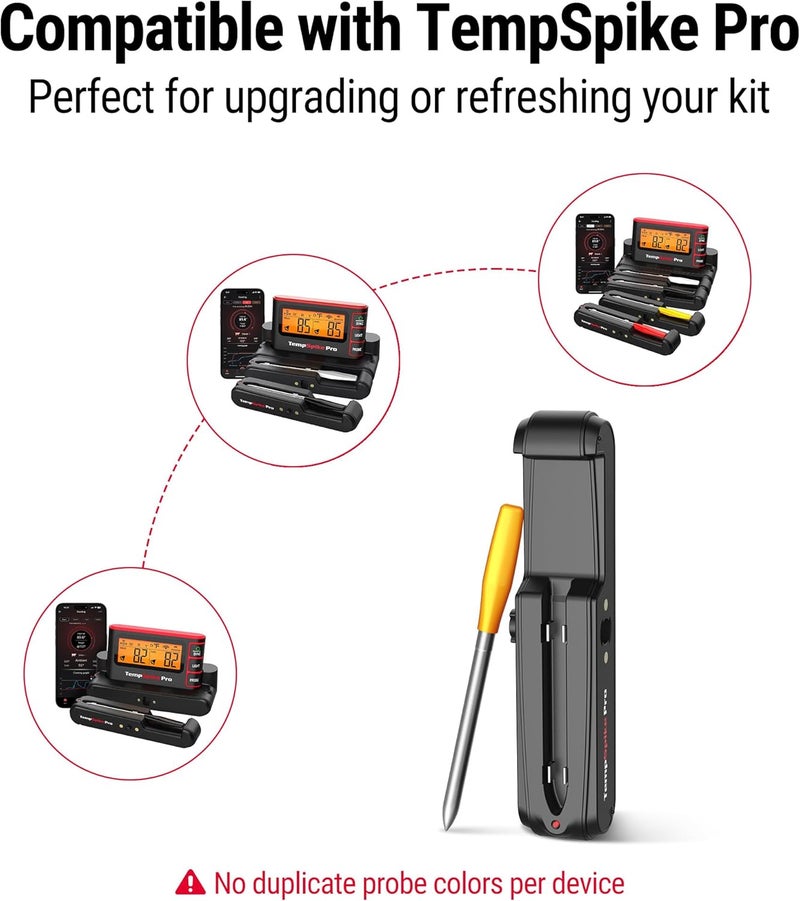 TempSpike Pro Wireless Meat Thermometer Meat Probe with Accurate Temperature Sensor - Image 5